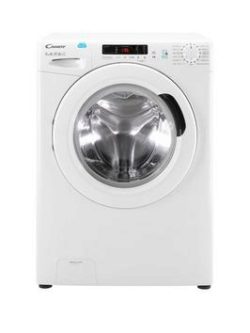 Candy Smart Touch Cs492D3W 9Kg Load, 1400 Spin Washing Machine - White